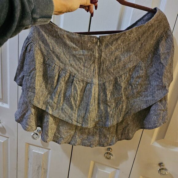 NWT BCBGeneration Gray Mini Skirt - Picture 5 of 11
